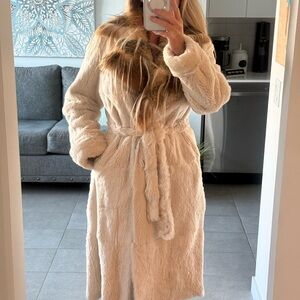 Fur Coat- Cream Coat